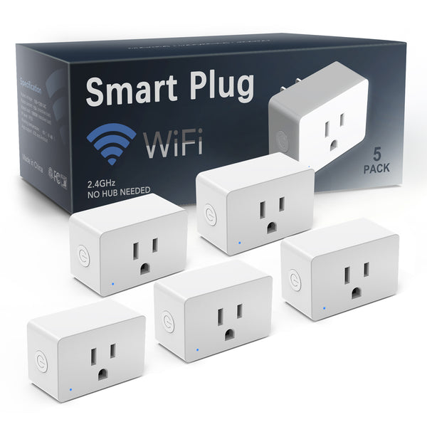 DAYBETTER Smart WiFi Plugs, Alexa & Google Compatible, 15A, Remote Control, ETL/FCC Certified