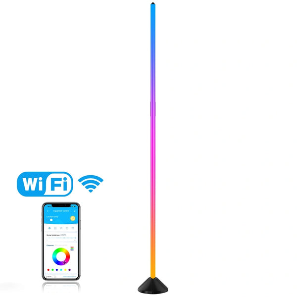 DAYBETTER Smart LED Floor Lamp, Alexa-Compatible, 1200 Lumen, RGBIC