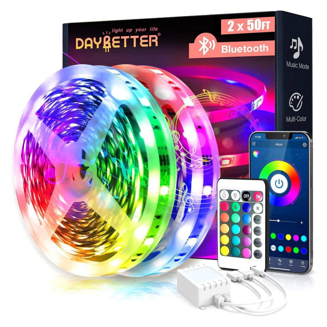 Daybetter Bluetooth LED Strip Lights 50/100ft - DAYBETTER