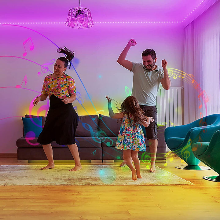 Daybetter Music Sync Bluetooth LED Strip Lights 200ft (4*50ft) - DAYBETTER