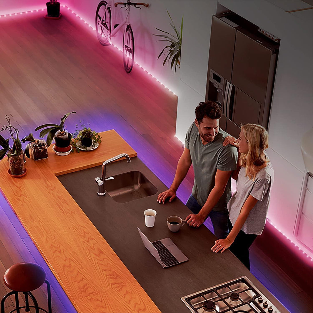 Daybetter Music Sync Bluetooth LED Strip Lights 200ft (4*50ft) - DAYBETTER
